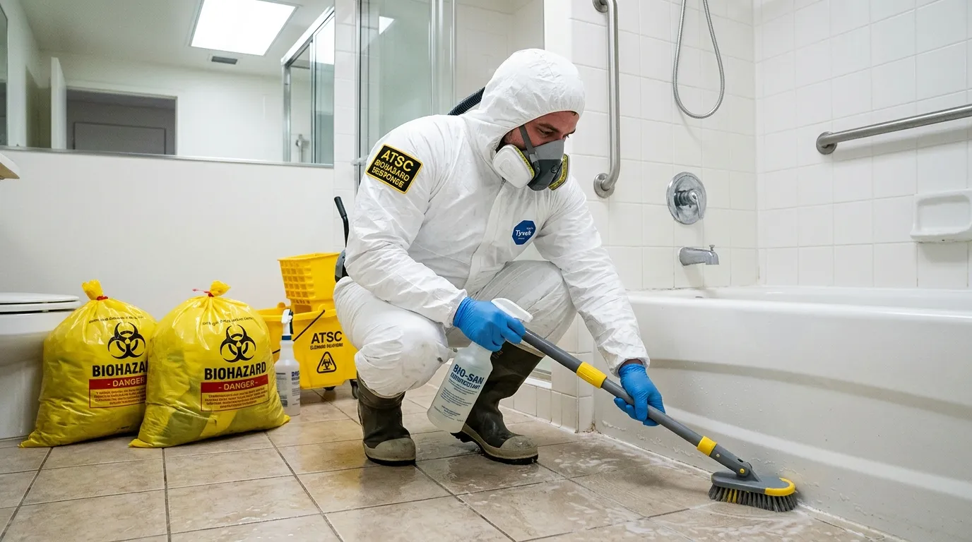 Decontamination equipment deployed for Blood Cleanup in Carthage